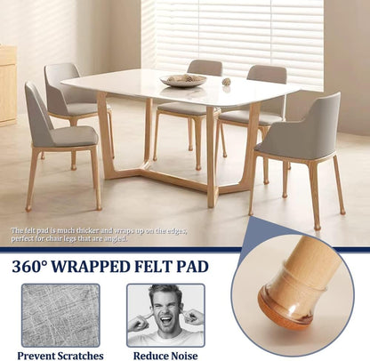 Silicone Chair Leg Protectors (Pack of 6)