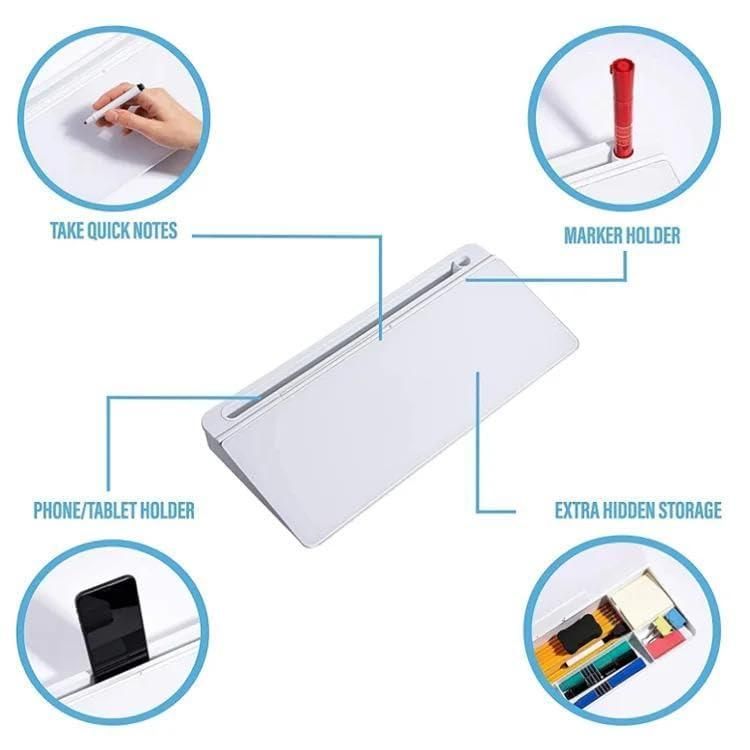 4-in-1 Storage Desk Board