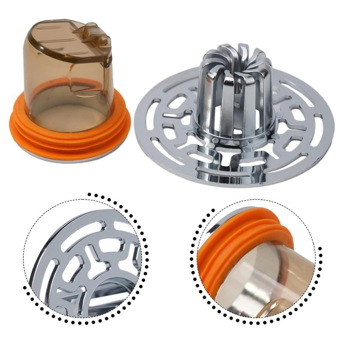 Round Floor Drain Core With Filter Mesh
